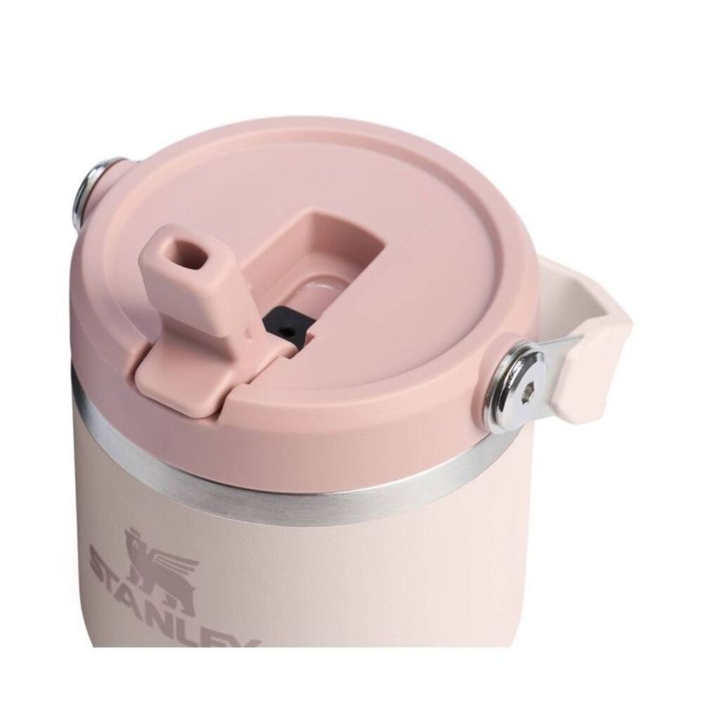 Open Box - Stanley -  20 oz Stainless Steel Ice Flow  Rose Quartz - Picture 3 of 3